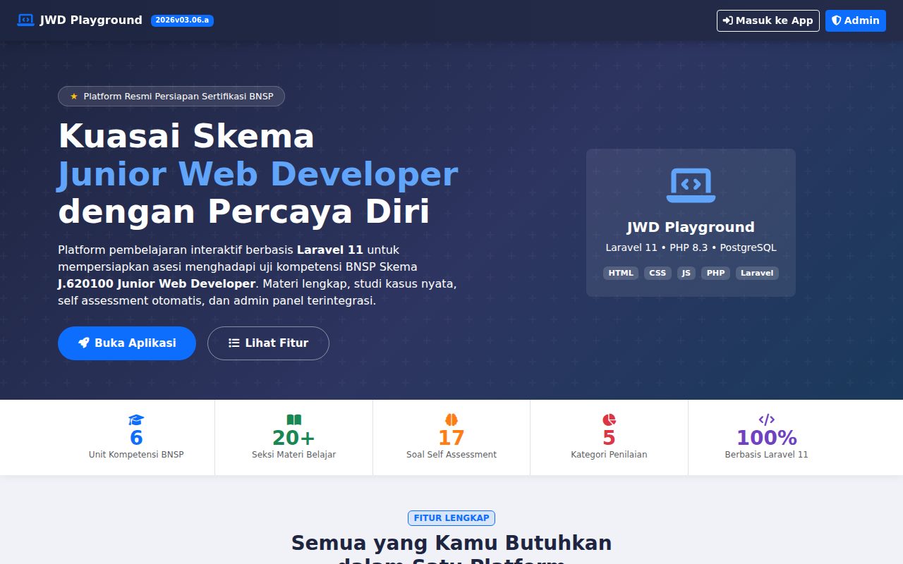 Junior Web Developer Website