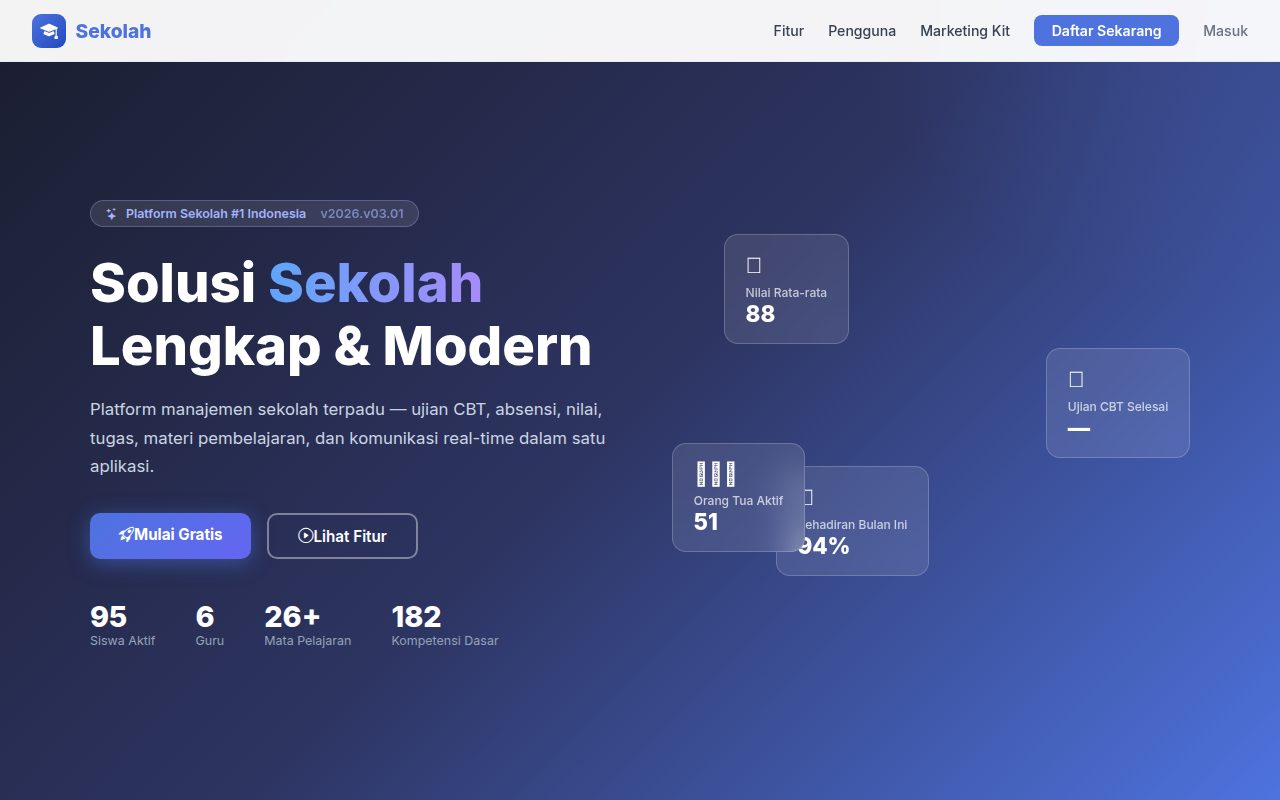Sistem Informasi Manajemen Sekolah